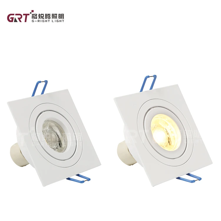 High Brightness Indoor Household Commercial Aluminum 7w 9w Embedded Mounted Led Downlight