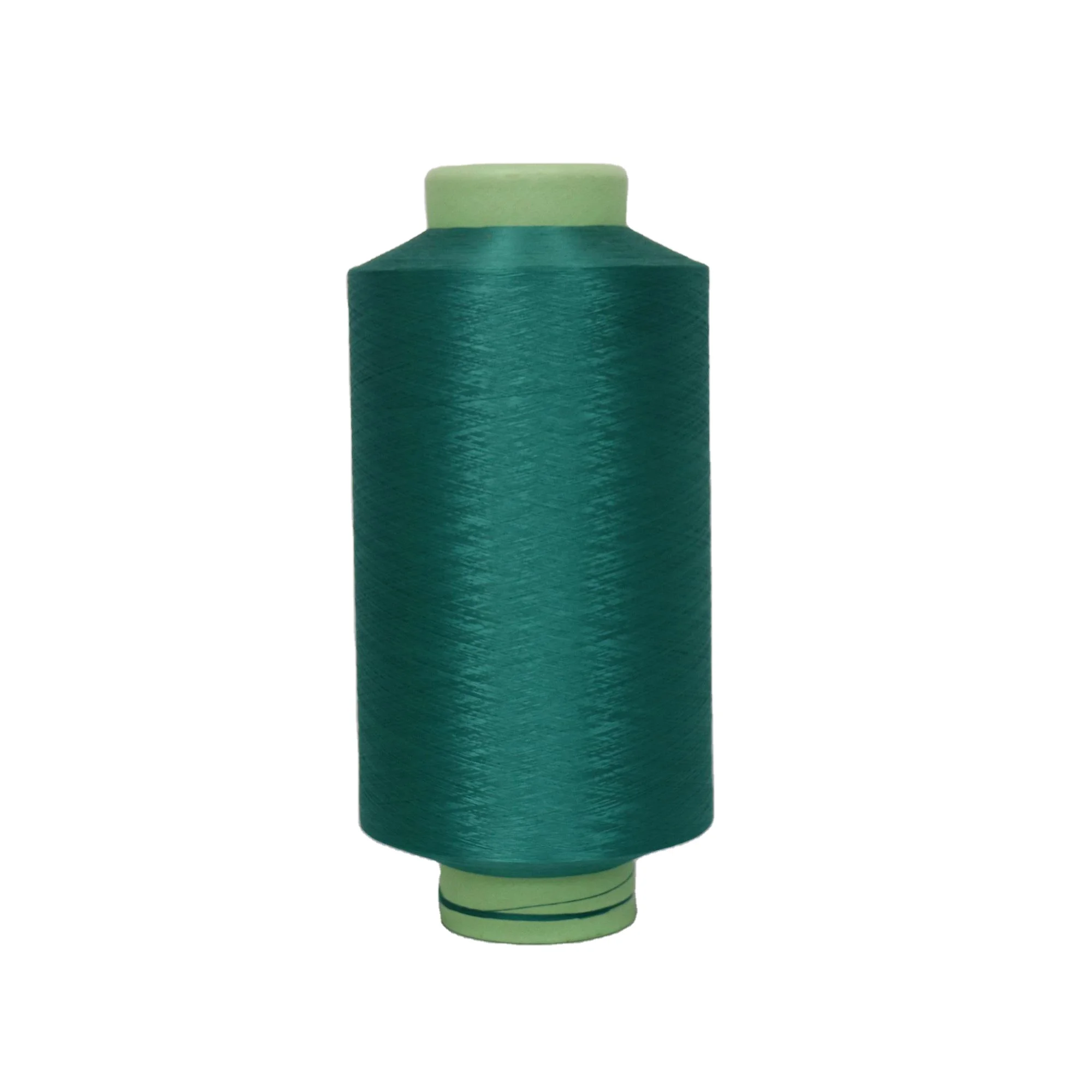 100% Polyester Color Dyed Filament DTY Recycled Yarn at the Zhejiang factory in China