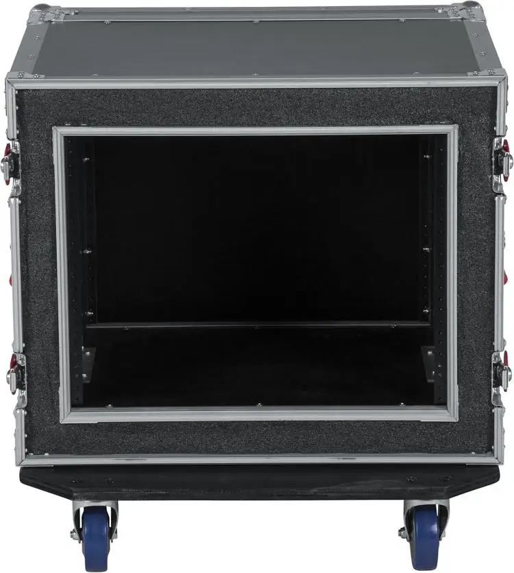 Road Ready Shock Rack Case With Heavy Duty Casters And Tour Grade Hardware Flight Road Box Case