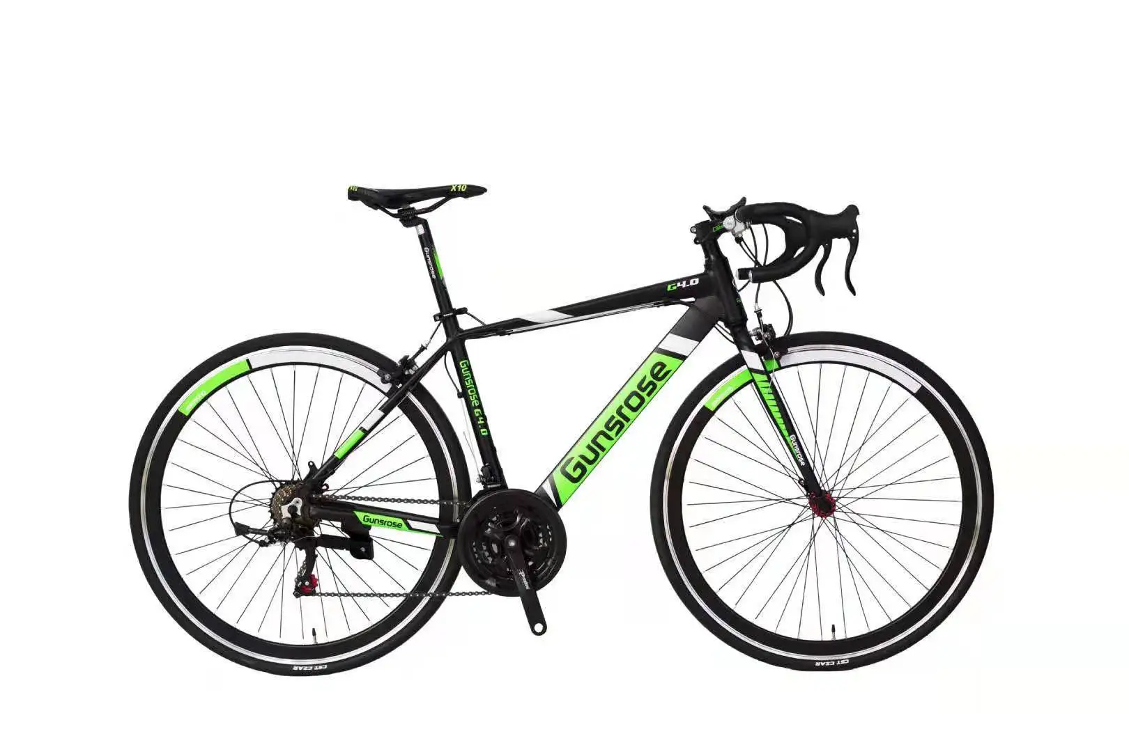 Fixed Gear Road Bike 21 Speed Double Disc Brakes Chinese Variable Speed Bicycles