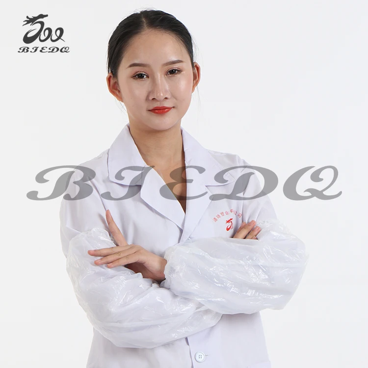 PE пластиковый водонепроницаемый мешок руки за рукав одноразовые рукава для защиты рук защитный рукав