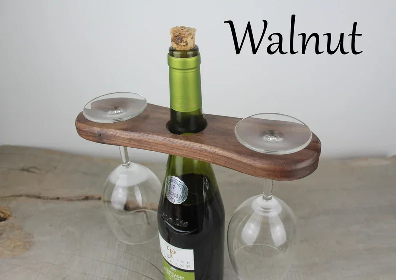 wooden portable rustic wine glass holder wooden wine and glass caddy wine glass rack