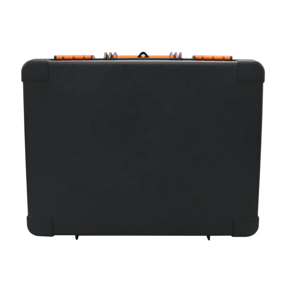 Safety and suitable Simple Empty Plastic Portable Carrying Tool Box with handle