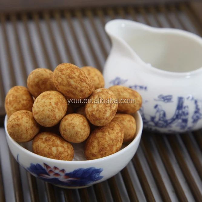 Cajun/Onion Coated Roasted Peanuts With Kosher/Halal/Haccp/Brc Certification Crunchy and Crispy Dried Snack Food