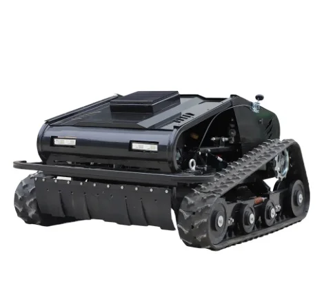 Crawler robot lawn mower self propelled remote control walking tractor garden grass cutting machine automated lawn mower