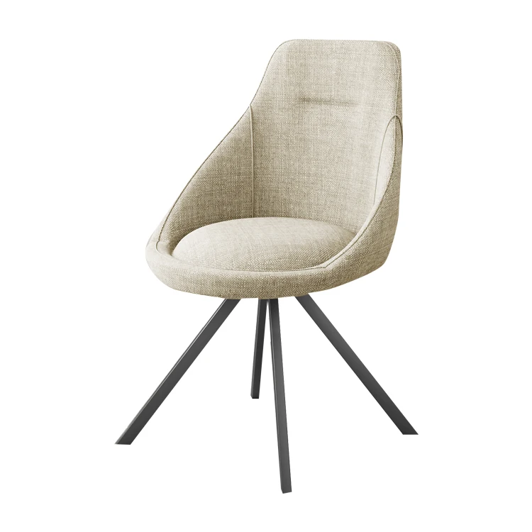 Flexibly Rotating Dining Room Home Metal Swivel Chair Leg Bar Adjustable Swivel Chair