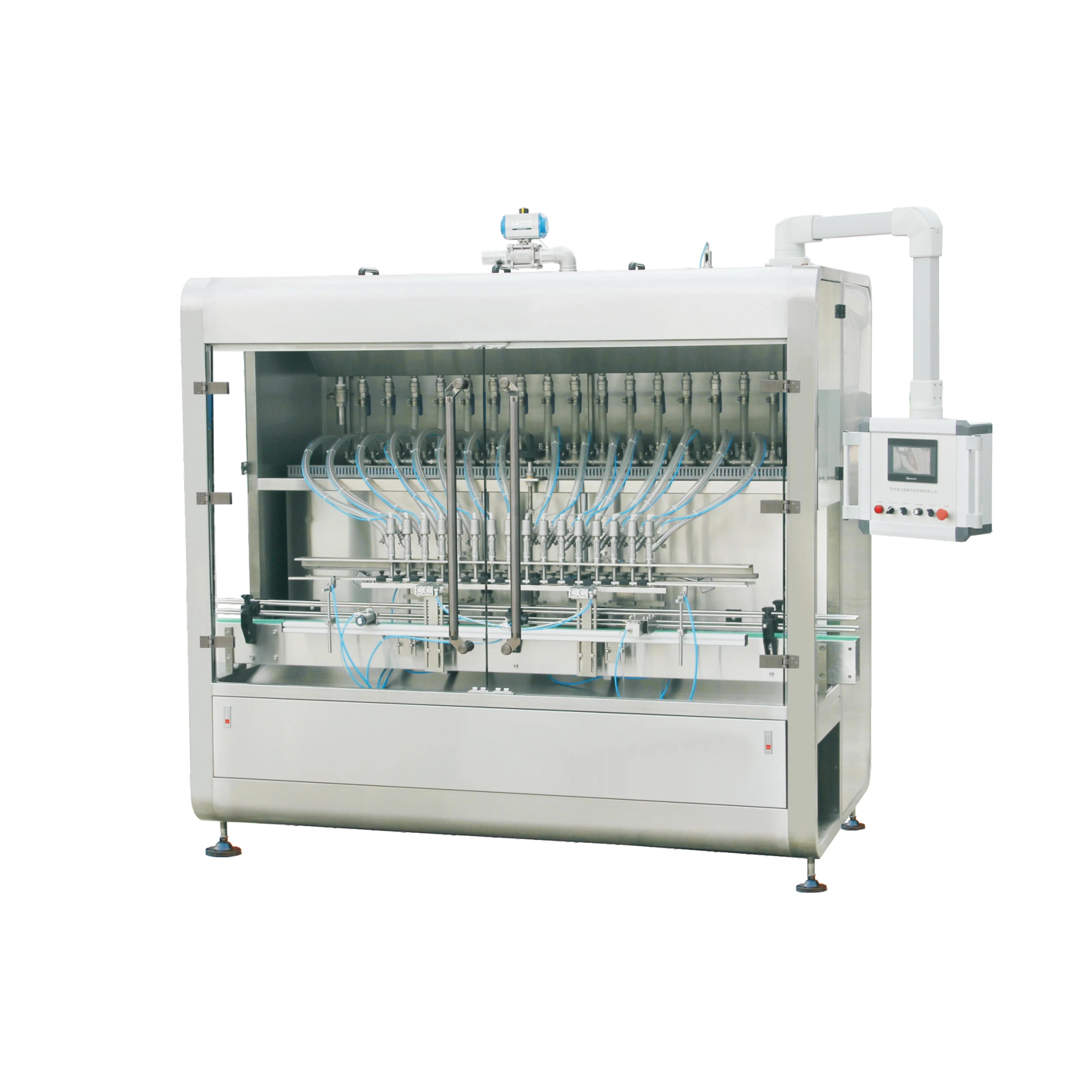 Full-automatic viscous liquid oil sauce filling machine