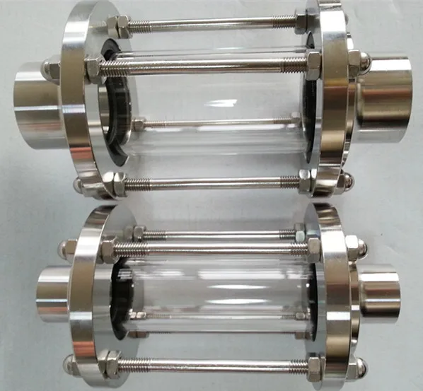 sanitary sight glass SS304 flow Indicator food grade tri clamp sight glass