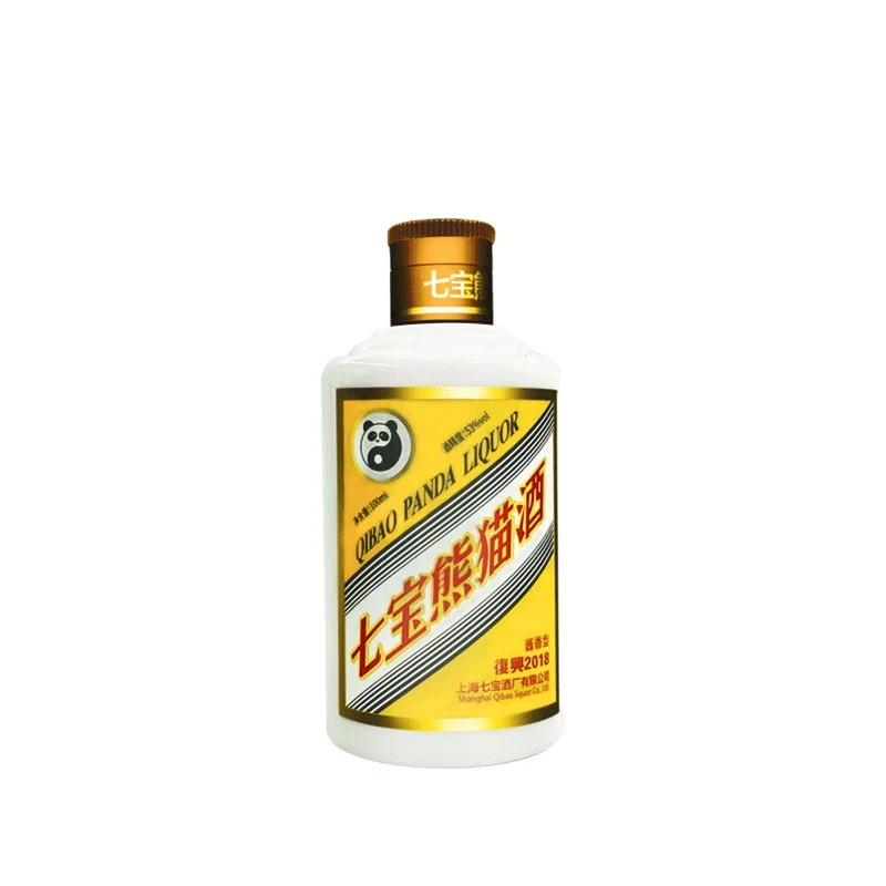 Использование выбранных материалов белый спиртовой спирт maotai-ликер Шанхай Qibao Panda ликер