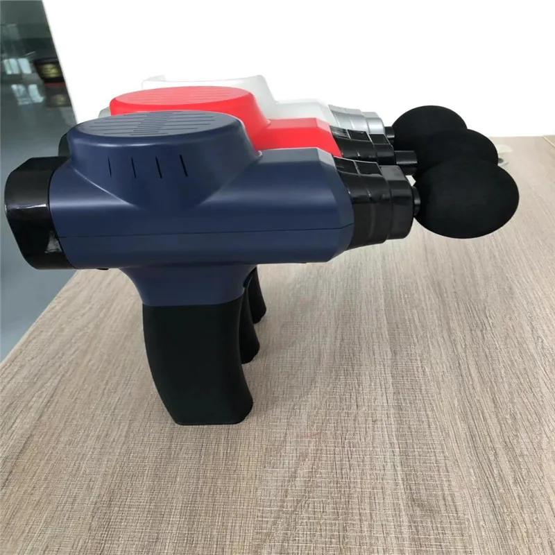 
direct manufacture OEM CE body therapy gun massager vibration cordless deep muscle massage gun with travel case WE-8201 