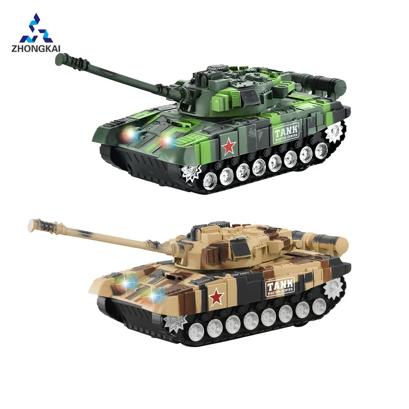 High Quality Radio Control Toys Tank High Speed Four Channel Remote Control Acousto-optic Tank