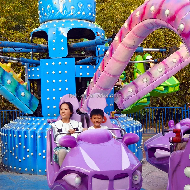 Prodigy manufacturer outdoor playground amusement park big octopus carousel ride