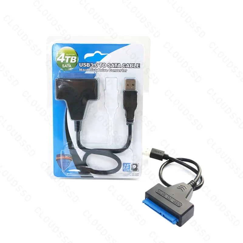Data 2.5 Inch SSD HDD Hard Disk USB 3.0 Sata III To Hard Drive Adapter USB 3.0 Sata Cable For Desktop Laptop