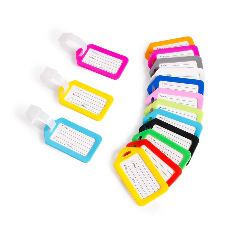 Traveling suitcase name tag address label ID tag holiday travel bagtag cheap luggage tag