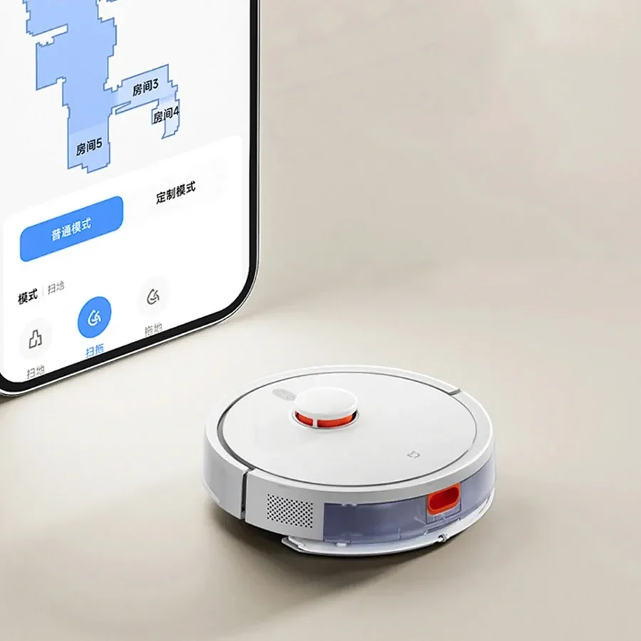 5000PA Suction Wet Dry Mop Mi MIJIA Sweeping Vacuum Cleaner Robot 3C Enhanced Edition for Xiaomi APP Smart