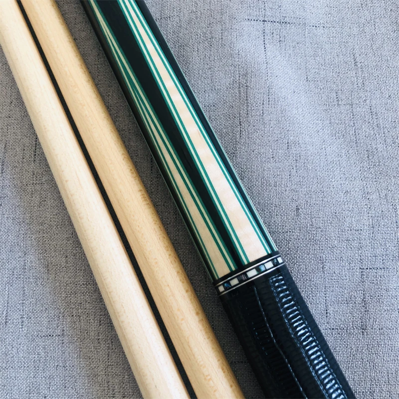 Профессиональный 5 баллов тигр зерна дерева с броши в виде ящерицы кожаный браслет-обруч инкрустация бильярдным кием