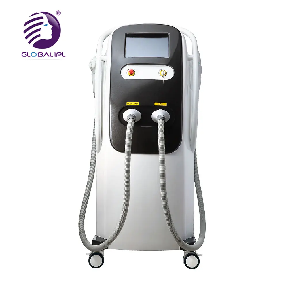 Vertical hair removal machine laser epilator ipl and diode laser machine