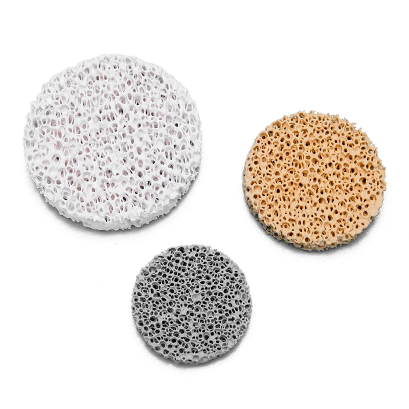 High Strength Porous Foam Ceramic Filter Alumina Foam Ceramic