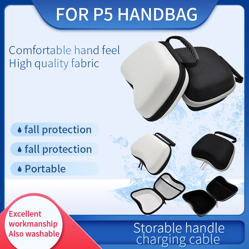 EVA Hard Gamepad Handle Carry Case For PS5/Xbox One 360/PS4 Switch Storage Protective Bag For Nintendo Switch Pro/PS3 Gamepad