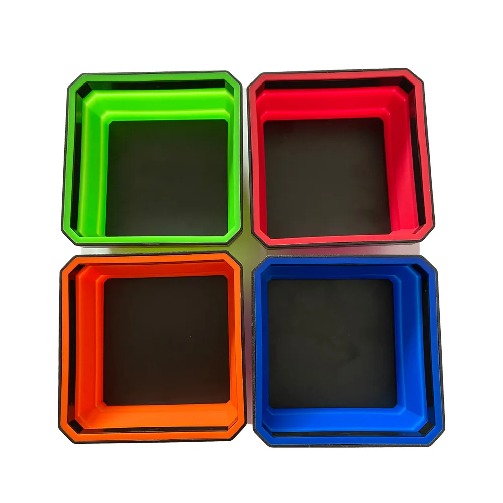 silicone tool organizer magnetic tool magnetic parts tray