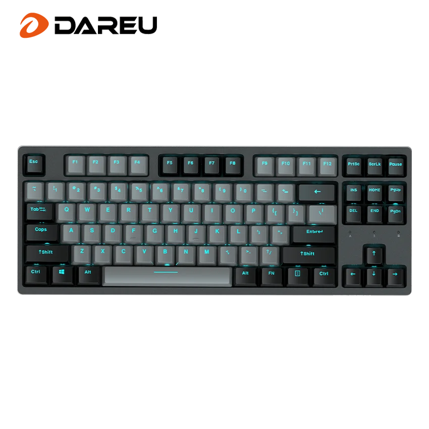 Лидер продаж, Высококачественная Проводная Механическая клавиатура Dareu A87 с 87 клавишами для геймеров с энтузиазмом, игровое периферийное оборудование