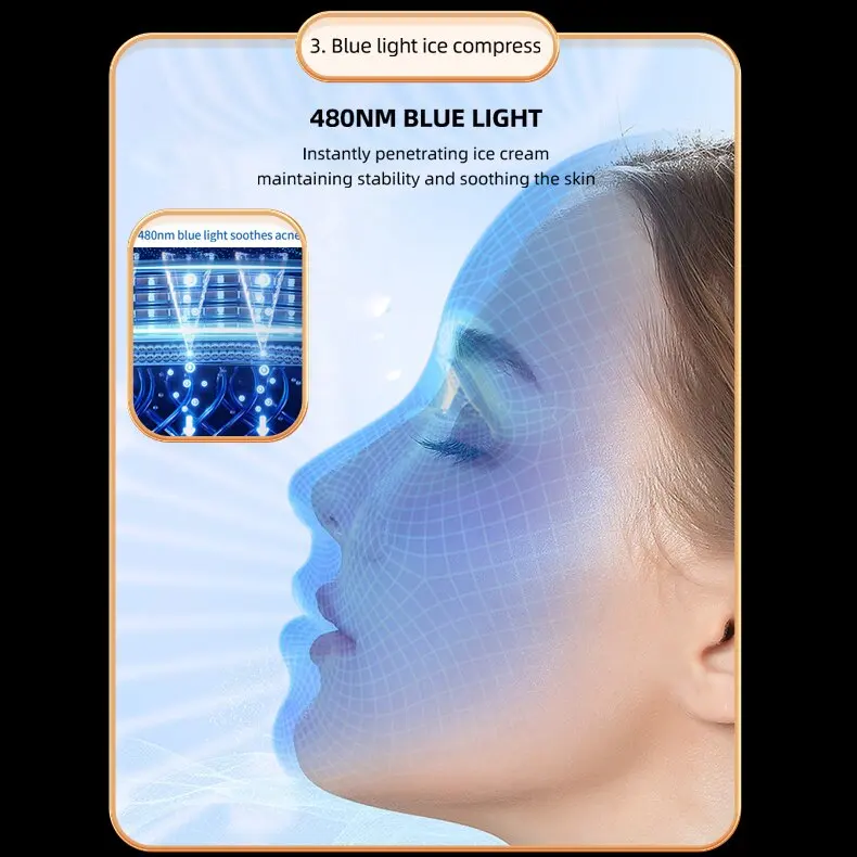 Made in China Portable Handle Ultra Heated and Cooling Radio Frequency EMS Beauty Machine