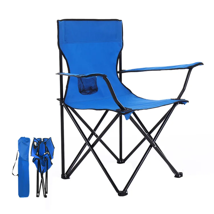 ZhongMao Camping Beach Chair Folding Fishing Portable Seat Stool with Backrest for Travelling Hiking Picnic Outdoor Furniture