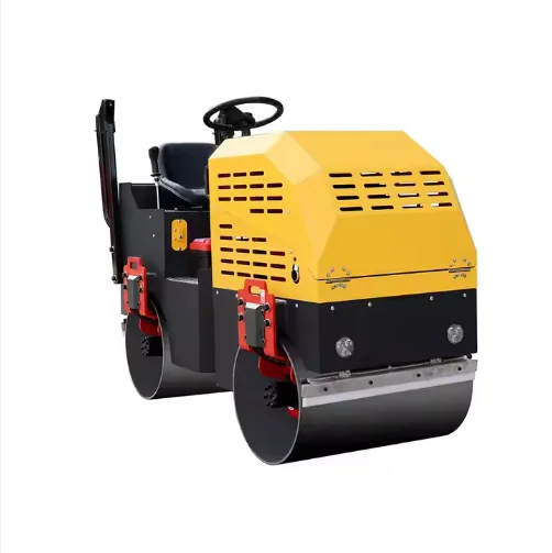 Double Drum Road Mine Roller Walk Behind Mini 500Kg Single Drum Hand Asphalt Small Tandem Rollers Compactor