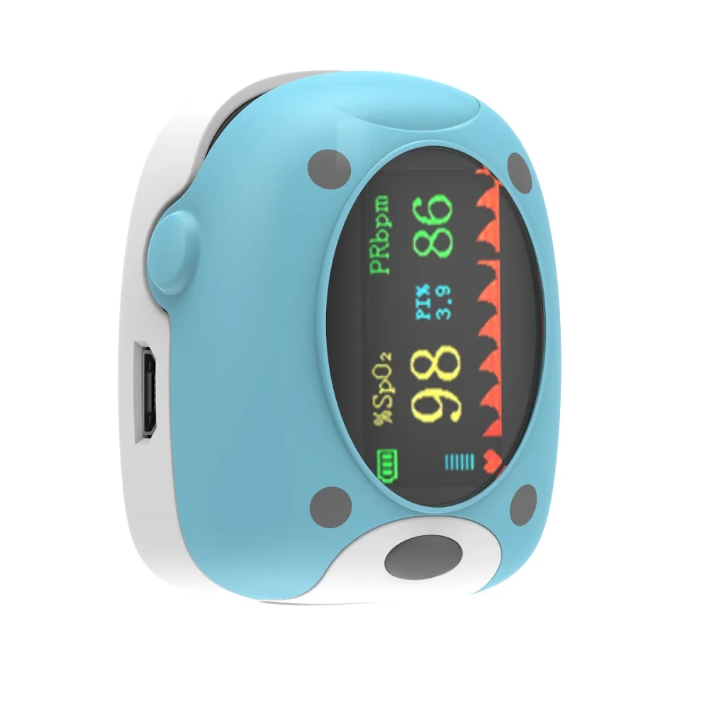 Yobekan Neonatal Baby Infant Children Pediatric Kids Pulsoximeter Fingertip Pulse Oximeter