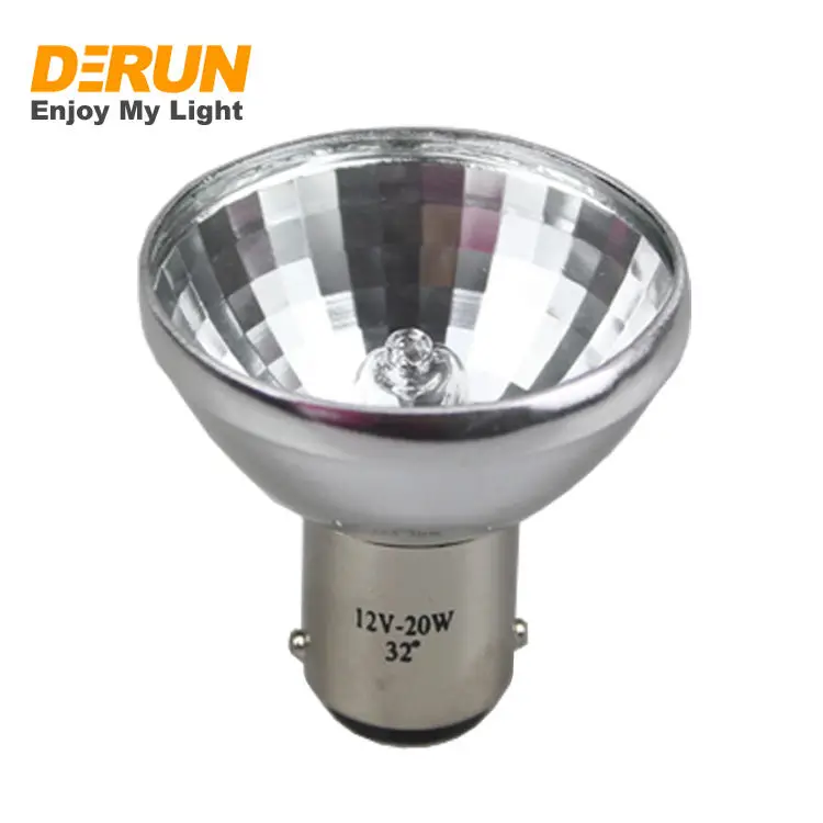 Surgery Hospital Halogen Light Bulb AR37 12V 20W Ba15d Narrow Beam Angle Aluminum Cup Lamp , HAL-AR37