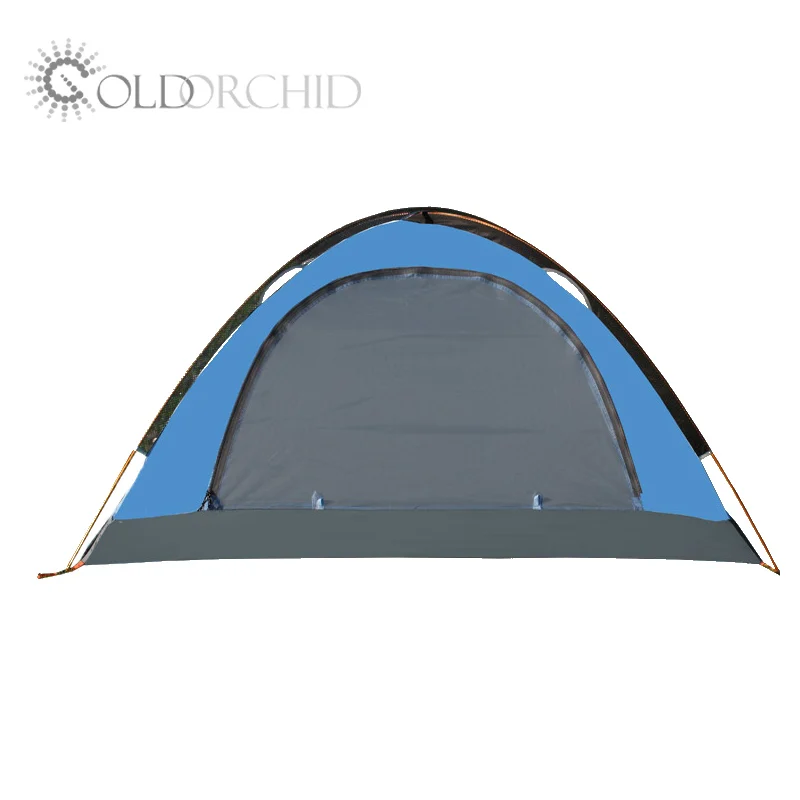 High quality double layers durable aluminum pole 3-4 people tendas tent for outdoor camping hiking travelling beach