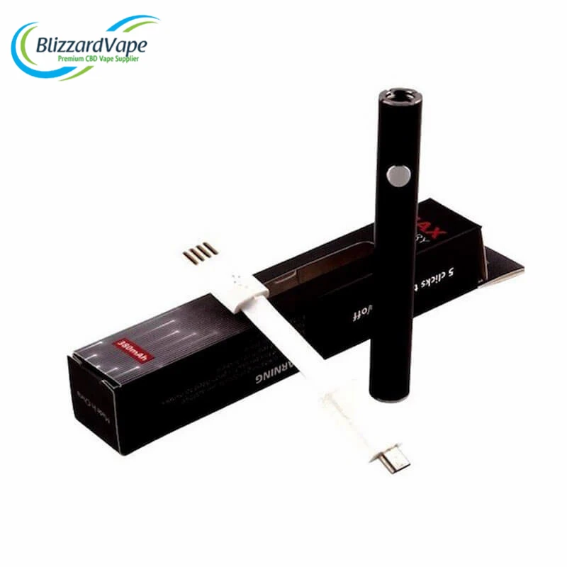 Аккумуляторная батарея Cbd с предварительным подогревом, 380 мАч Cbd, воздушный поток Cbd, вейп-ручка