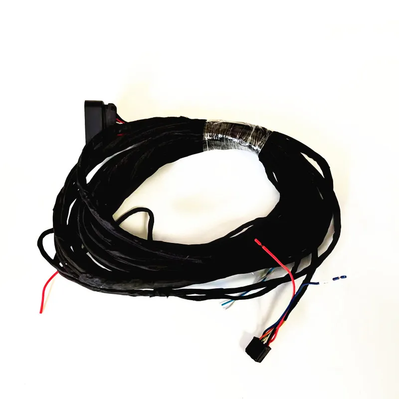 Factory price Customized OEM 14P /10P male female auto headlight wiring harness automotive motorcycle headlight cable assembly