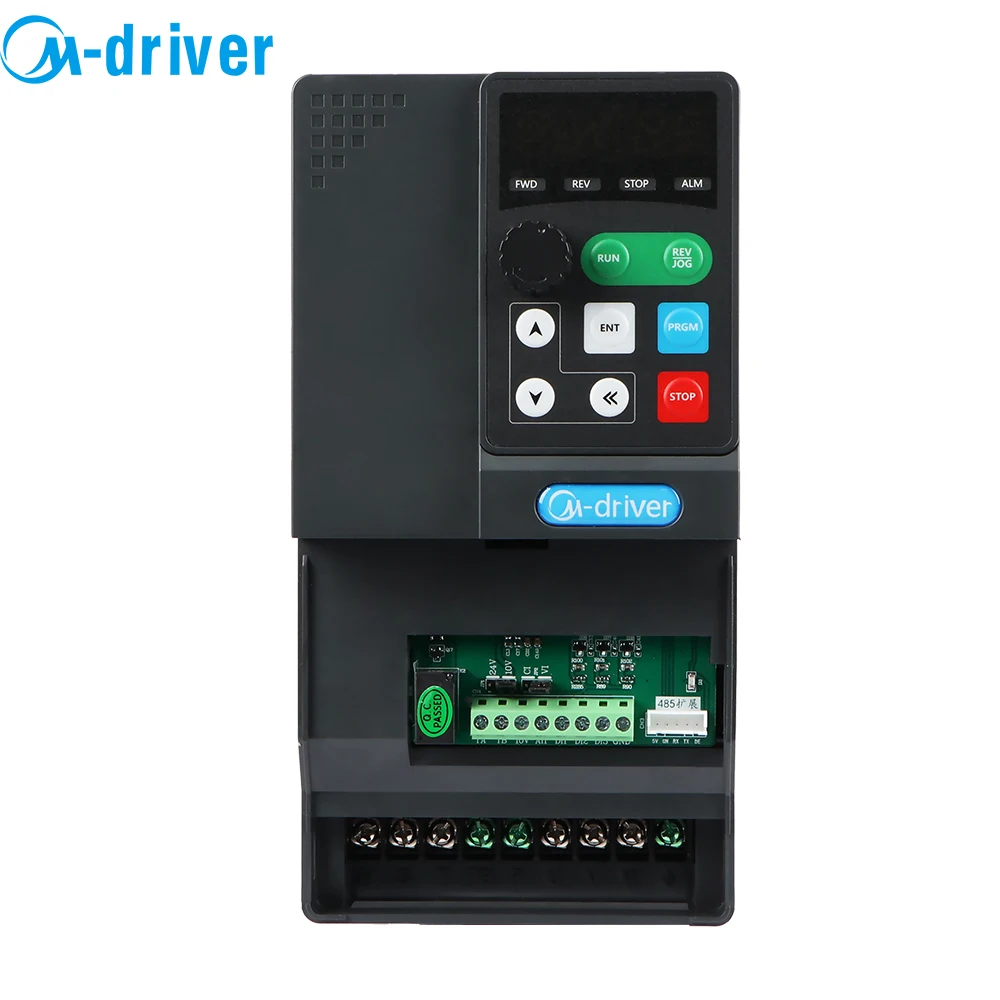 Single phase 220V vfd drives 3hp 5hp ac variable frequency inverter 2.2kw