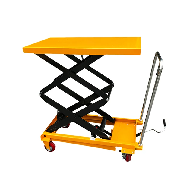 
hydraulic low rise Hydraulic platform car for garage and home use changing tyres with CE 