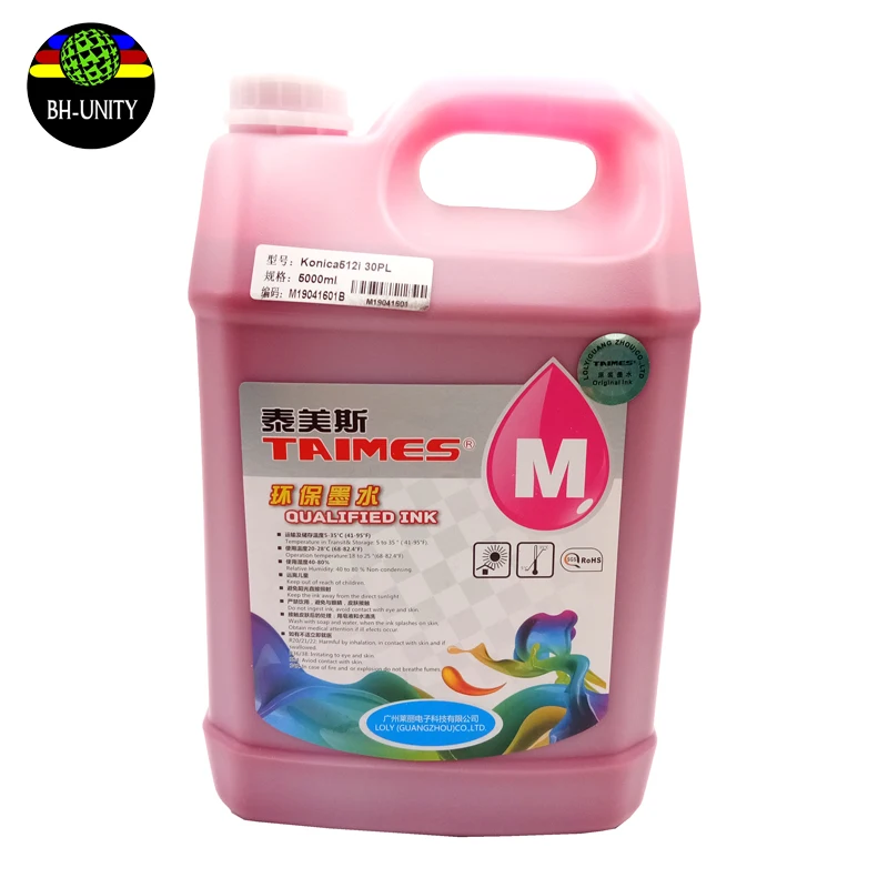  Сольвентные чернила taimes для Konica 512/512i/1024/1024i печатающая головка Allwin/Liyu/Taims эко-сольвентный