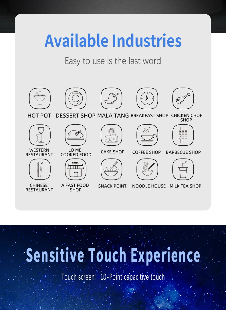 Wholesale Android Pos Machine RK3566 RK3568 All In One Touch Screen Cash Register Smart Pos Systems