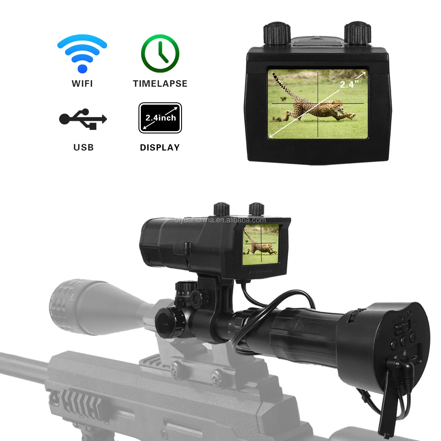 Bestguarder  Infrared 940NM  Night Vision System for Day & Night outdoor Hunting  with WIFI function