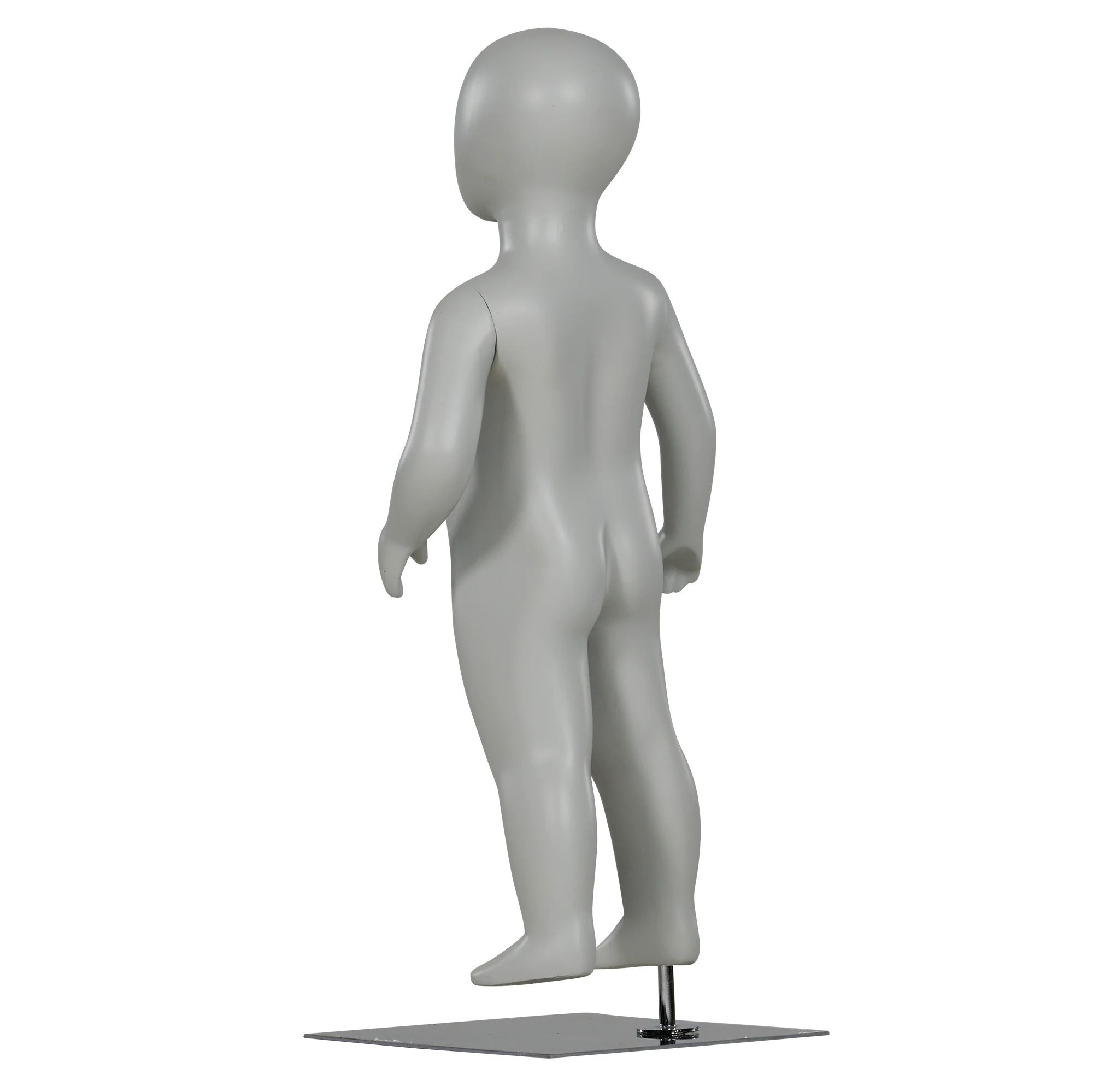 Wholesale fiberglass standing  mannequin unisex dummy baby mannequin child young models