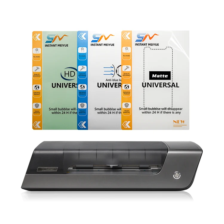 Portable Automatic Film Cutter Hydrogel TPU mobile Screen Protector Plotter Film Cutting Making Machine With Touching Screen