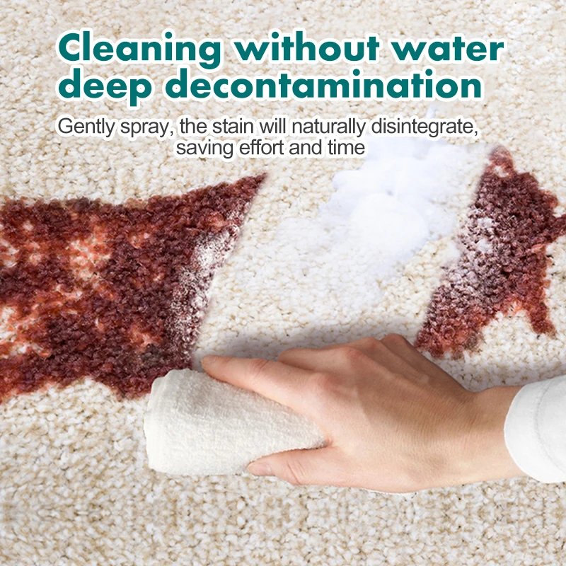 2024 New Update Hot Sale Dry Cleaning Agent Carpet Cleaner Cloth Washing Liquid Sofa Cleaning Products Dry Clean Laundry