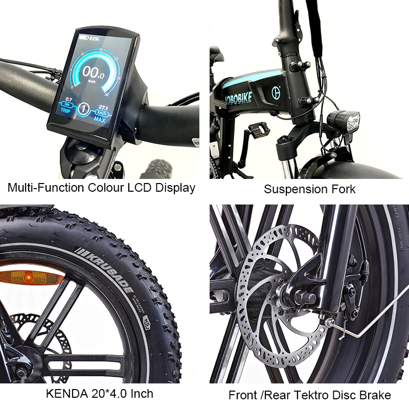 Лидер продаж высокое качество Shimano 7 скоростей Bafang 48V500W мини-электровелосипед складной электрический велосипед