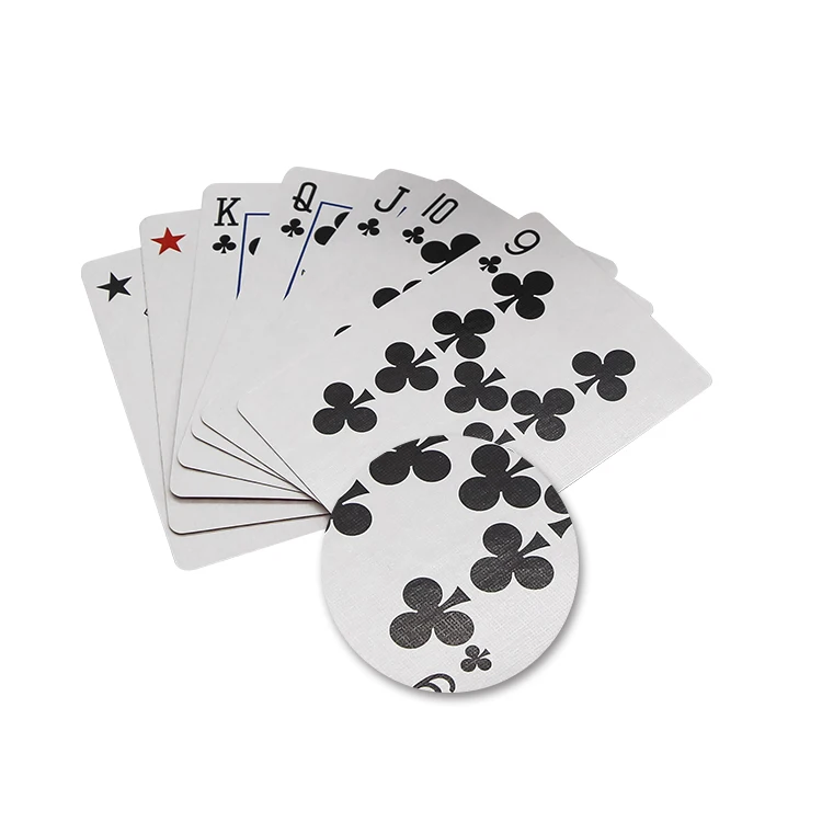 Custom Logo Printed Advertising Poker Klondike Solitaire Gin Rummy Promotional 12 Pack Set Boxed Paper Playing Cards