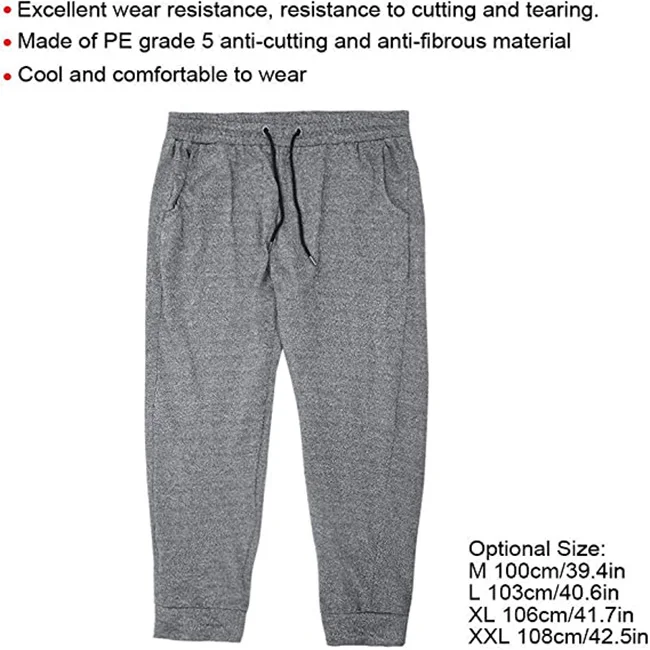 SWELDER Breathable Grey Cut-Proof HPPE Special Material Anti Cut Puncture Resistance Security Waistcoat Knife Proof Clothing