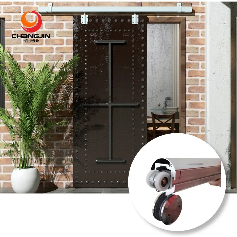 Aluminum profile accessories french hanger sliding rollers door parts
