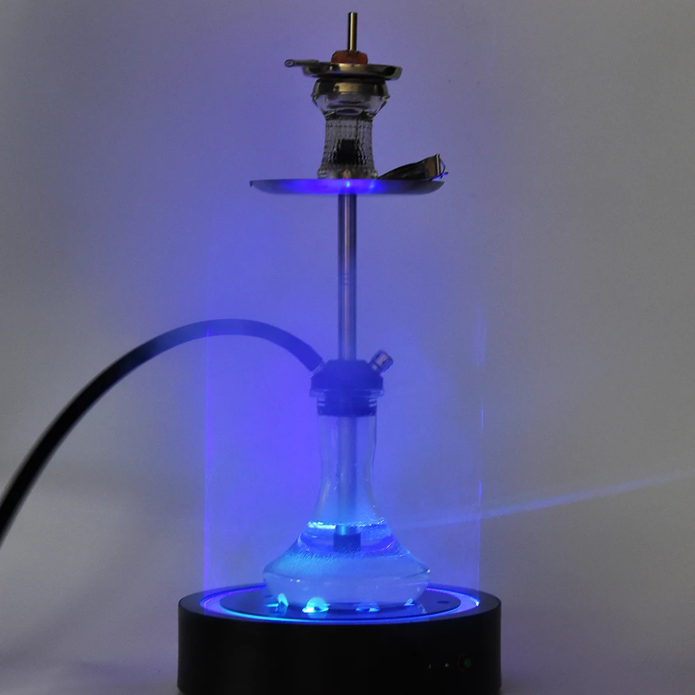 New design high quality hookah accessories shisha hookah 12inch LED laser light base lamp base for hookah chicha