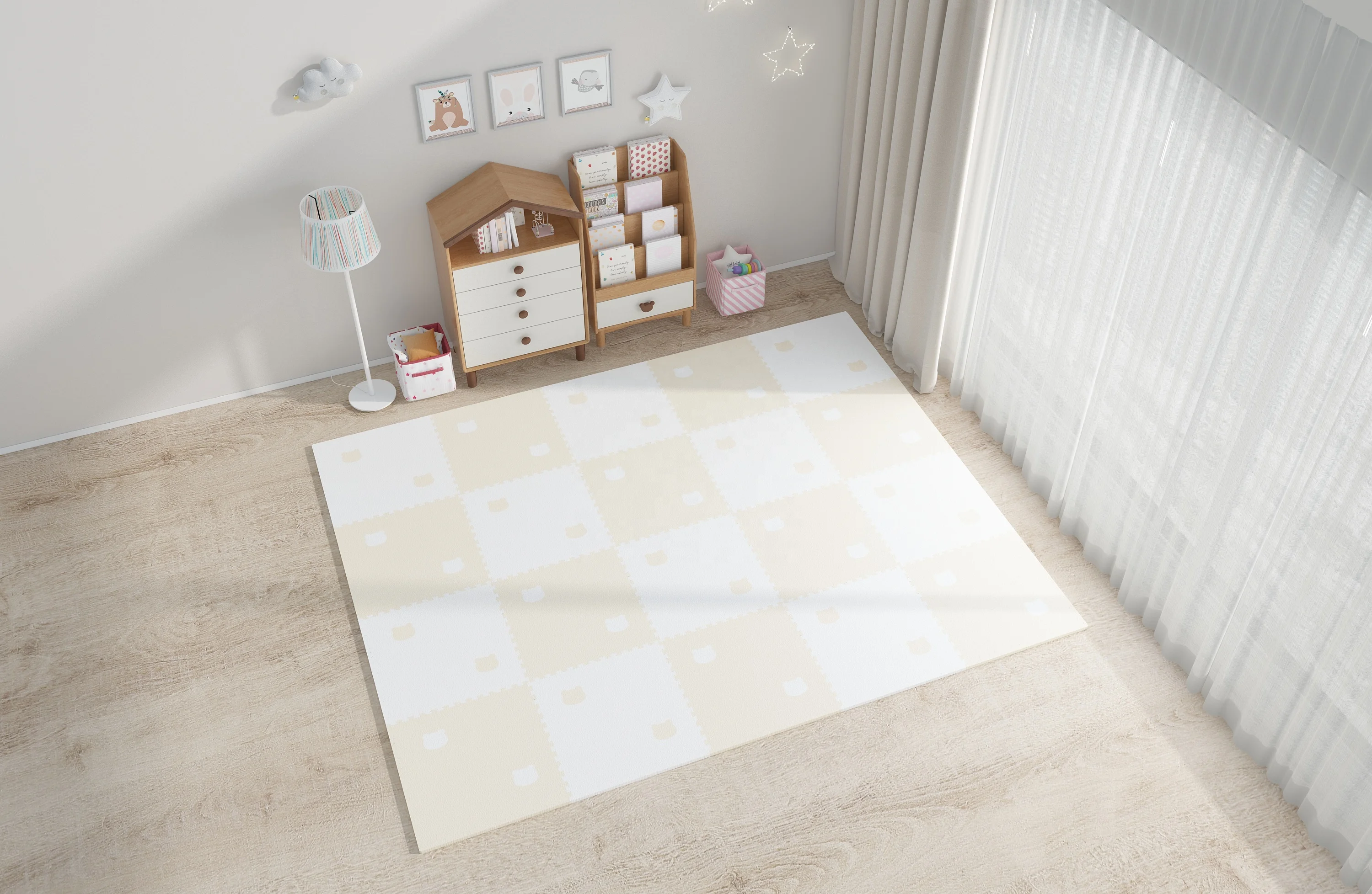 Lifttop Play Animal Baby Crawling Eva Mat Carpet Puzzle Child Floor Puzzle Mat EVA Interlock Mat