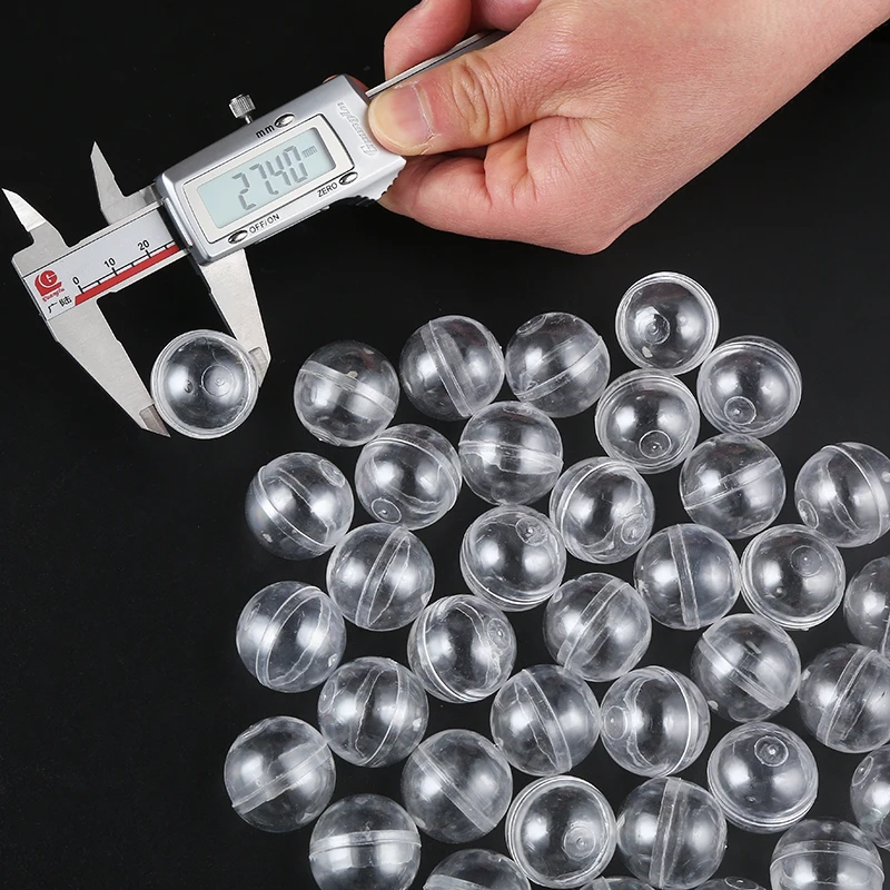 High Quality 32mm PS PP Round Empty Vending Toy Plastic Capsule