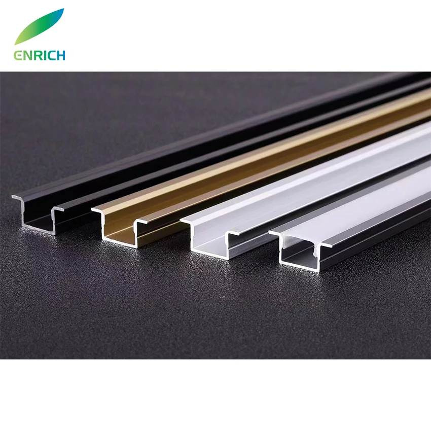 LED Lighting Strip Linear Light Aluminium Profile Recessed Aluminum Channel Diffuser with High Transmittance