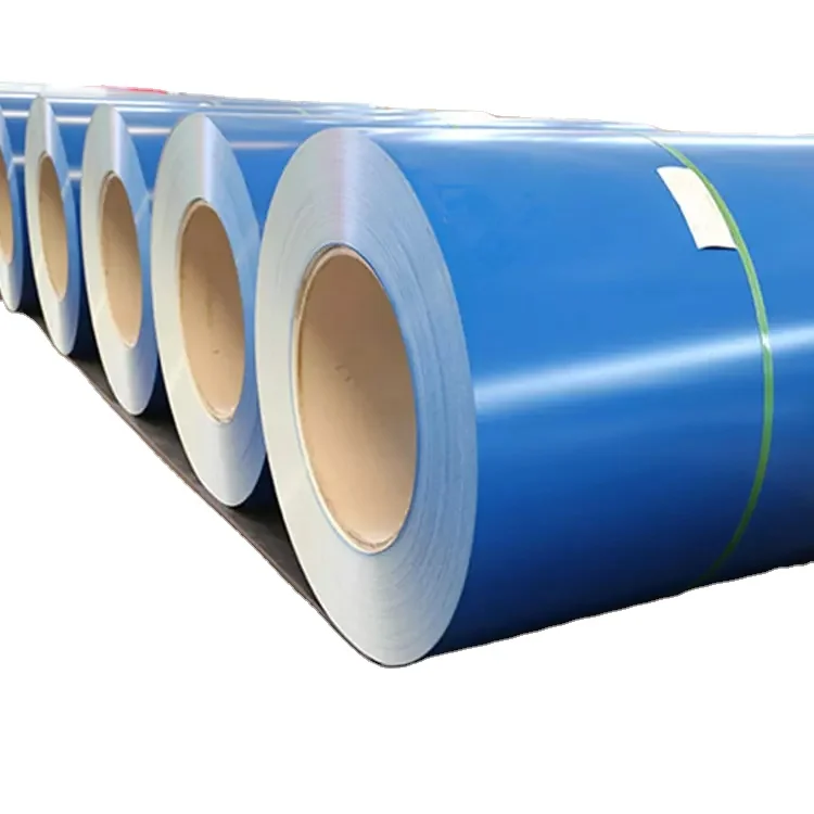 Factory Supply Dx51D Prepainted Galvanized Steel Coil Cold Rolled PPGI/PPGL Steel Coil Cheap Color Coated PPGI Ral 9012